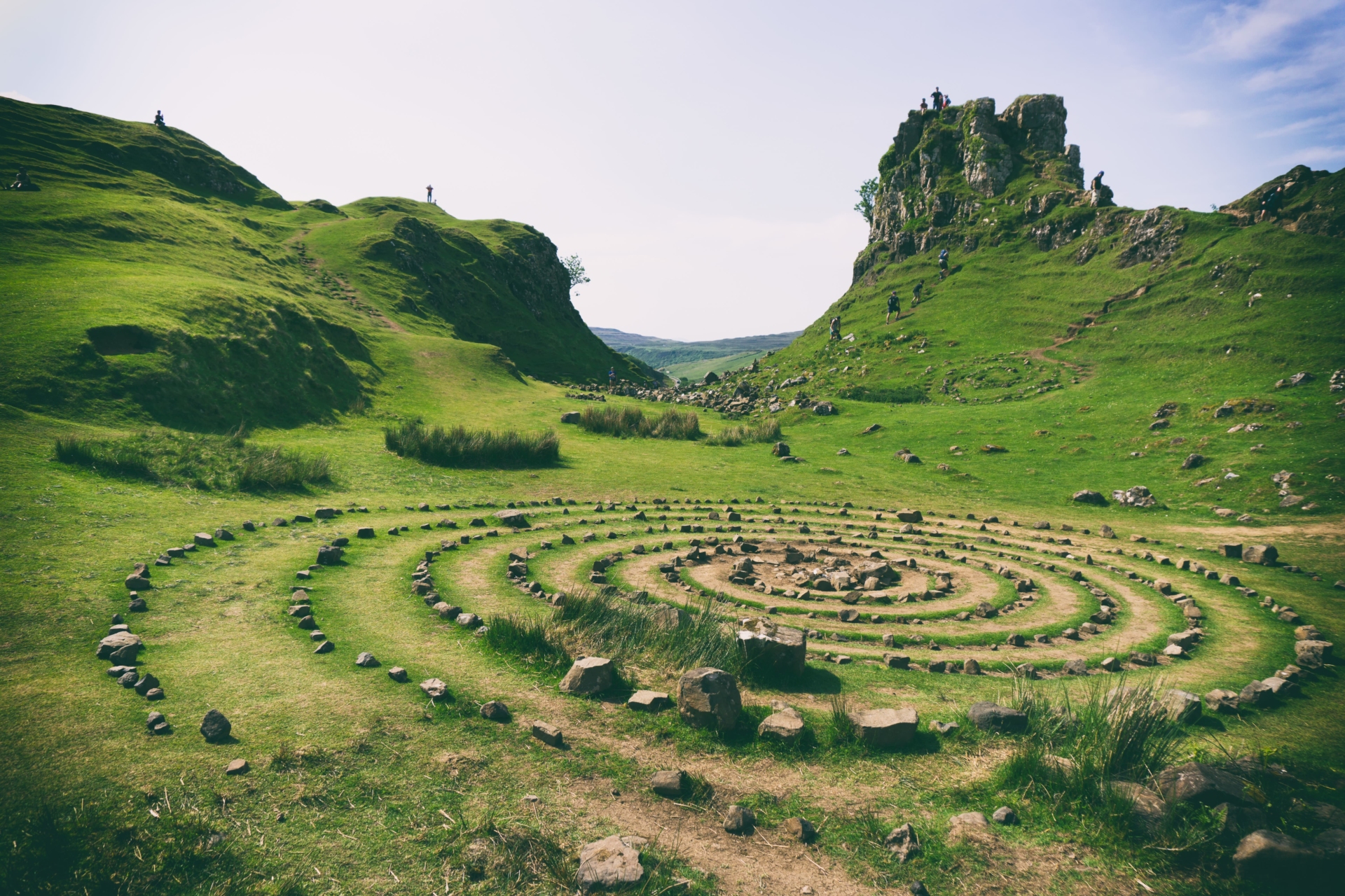 Fairy Glen sur l'ile de Skye